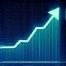 A digital graph showing upward growth, symbolizing successful digital campaigns.